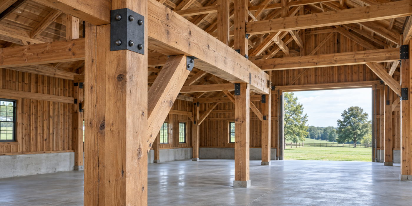 Post and beam construction