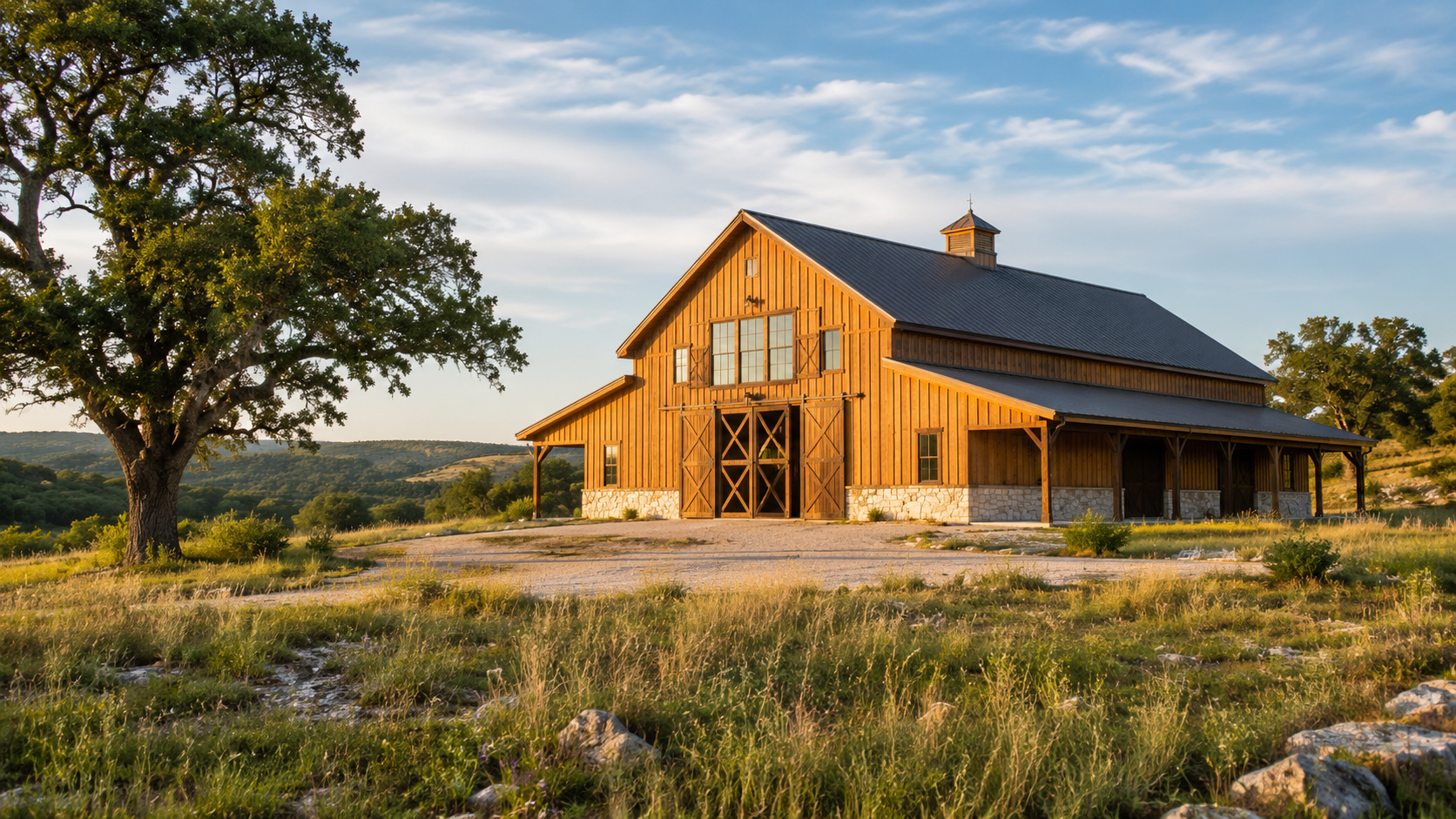 Barn builders in Fredericksburg TX