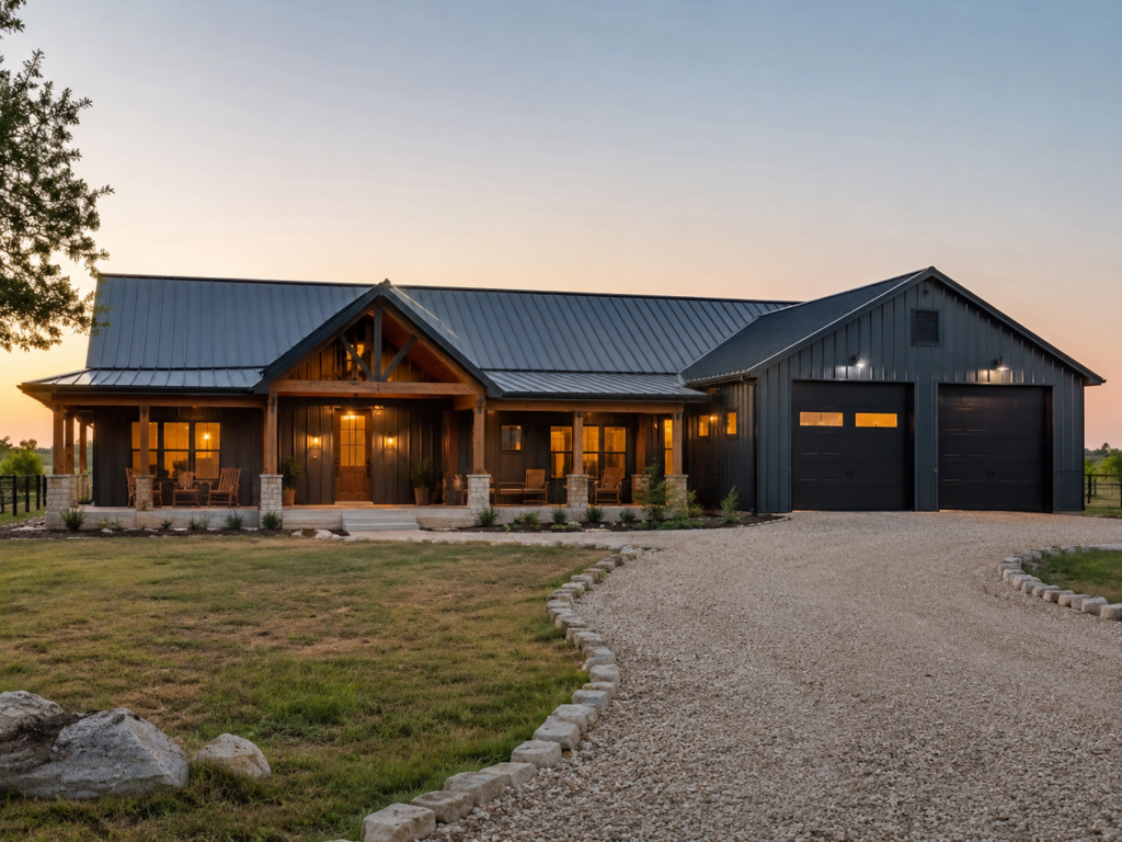 Custom barndominiums in Burnet