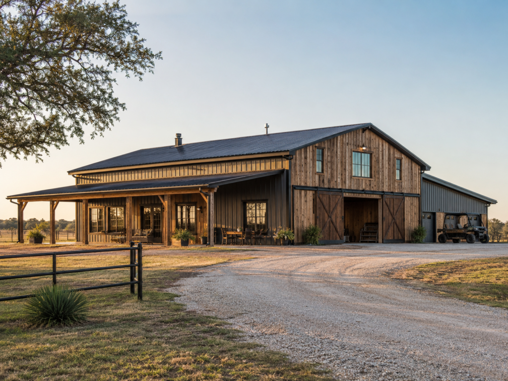 Custom barndominiums in Boerne