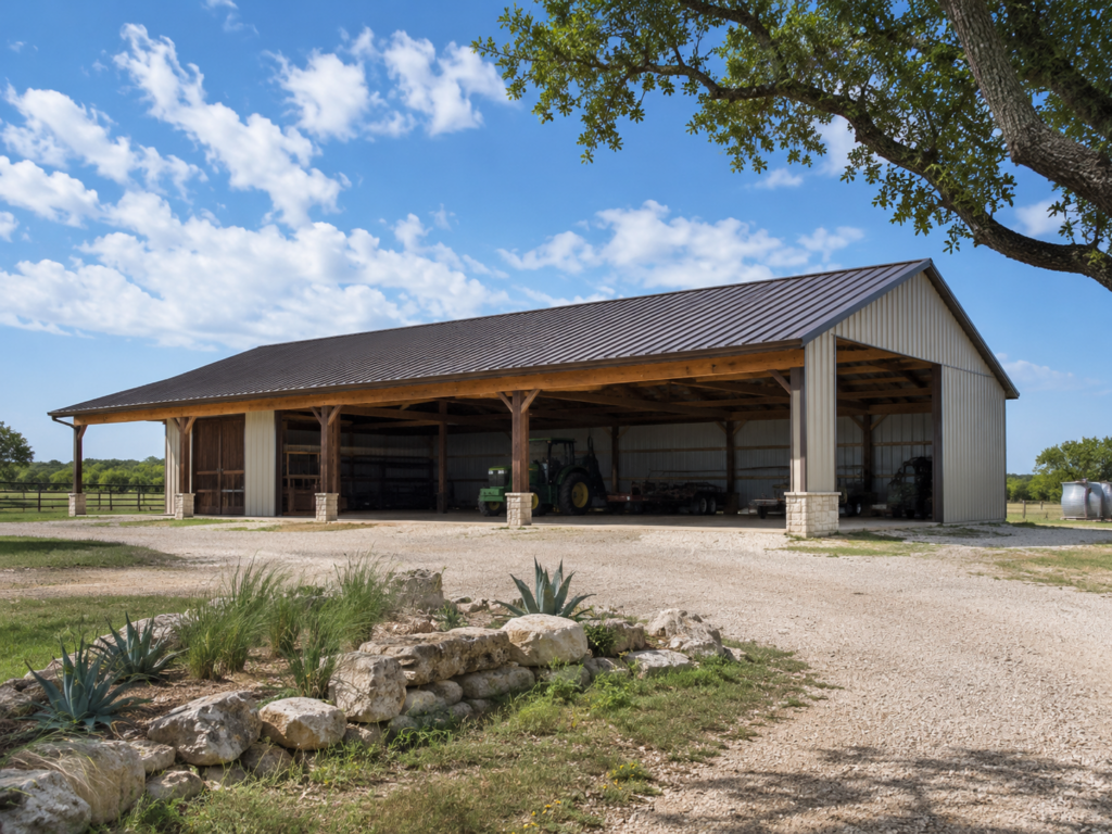 Custom pole barns in Johnson City