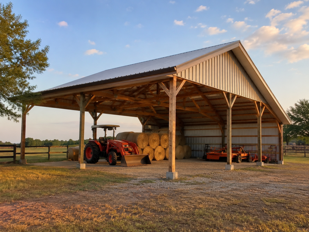 Custom pole barn builder in Seguin TX